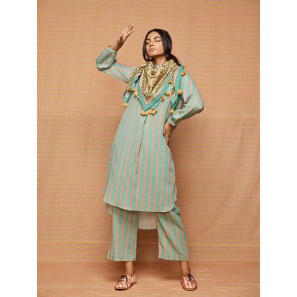 Swati Vijaivargie Julia Color Blocked Scarf