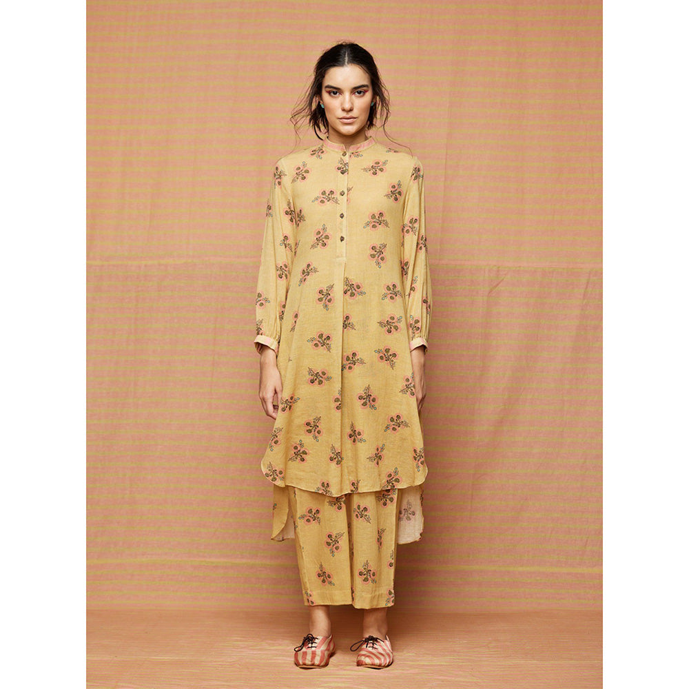 Swati Vijaivargie Anna High Low Hem Shirt Kurta