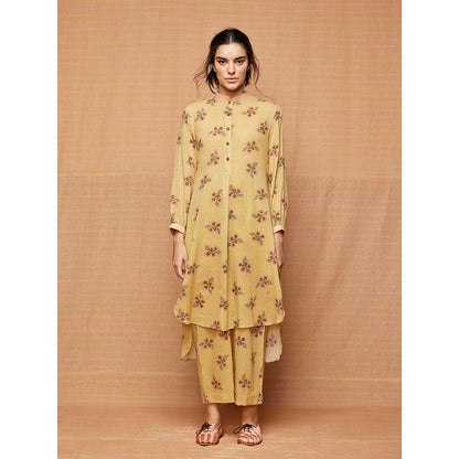 Swati Vijaivargie Anna High Low Hem Shirt Kurta