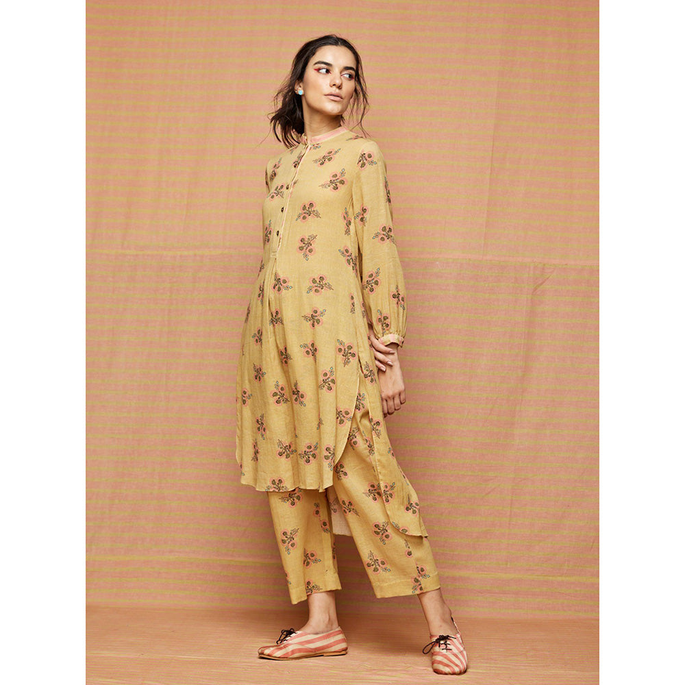 Swati Vijaivargie Anna High Low Hem Shirt Kurta