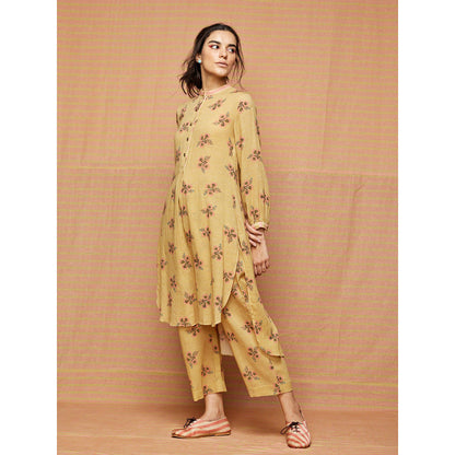 Swati Vijaivargie Anna High Low Hem Shirt Kurta