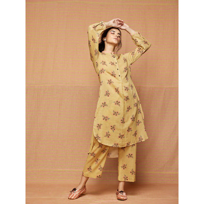 Swati Vijaivargie Anna High Low Hem Shirt Kurta