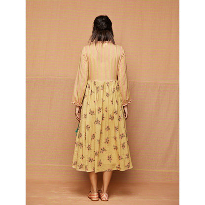 Swati Vijaivargie Beige Adele Wrap Dress