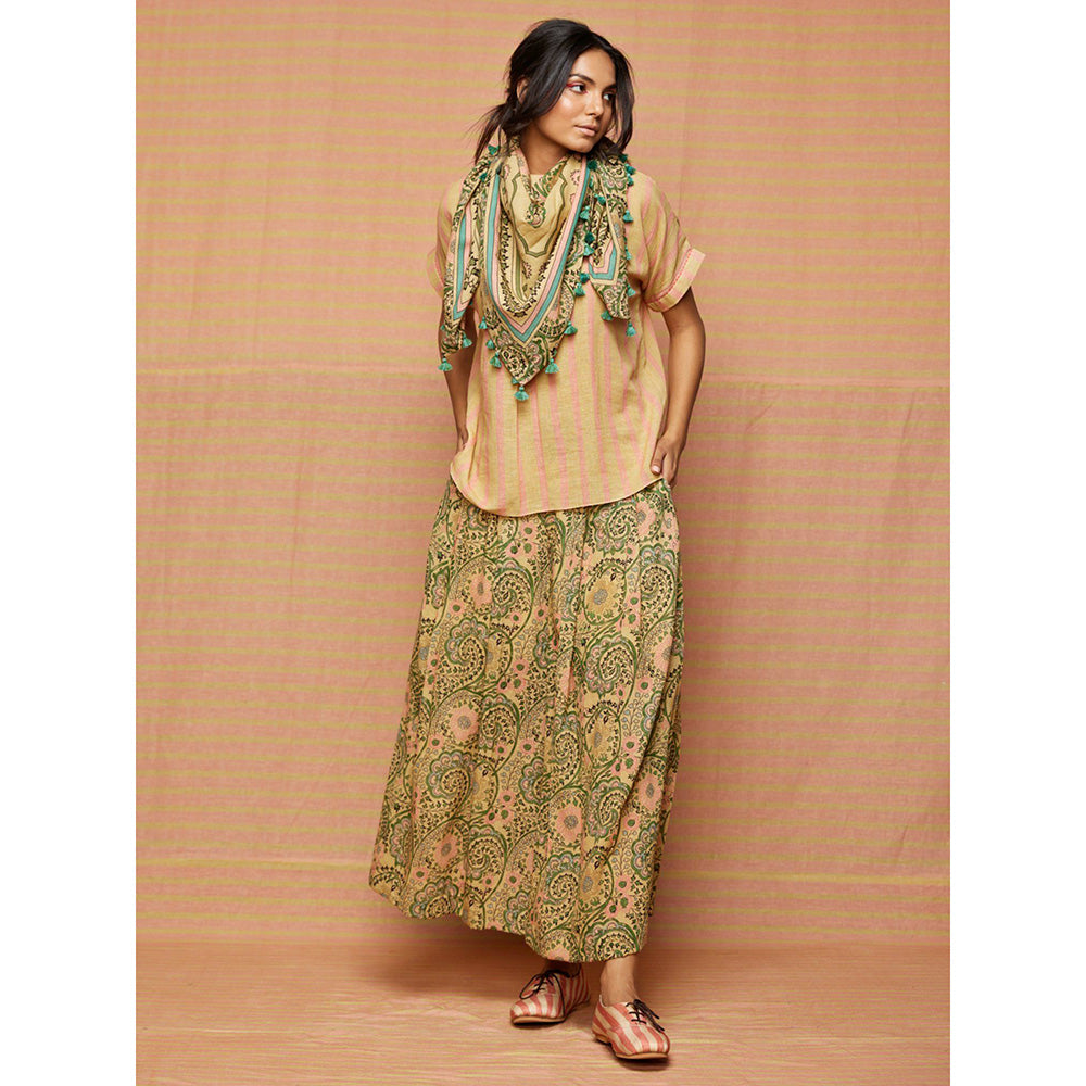 Swati Vijaivargie Greta Zaal Pleated Palazzo