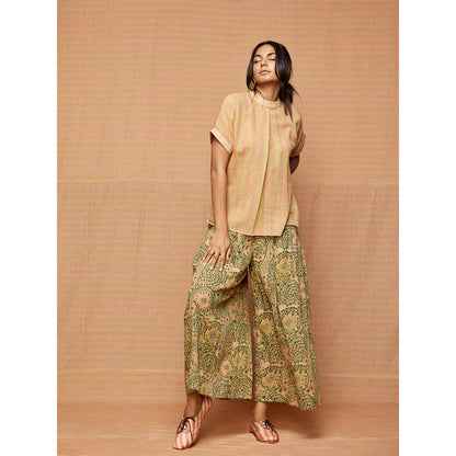 Swati Vijaivargie Greta Zaal Pleated Palazzo