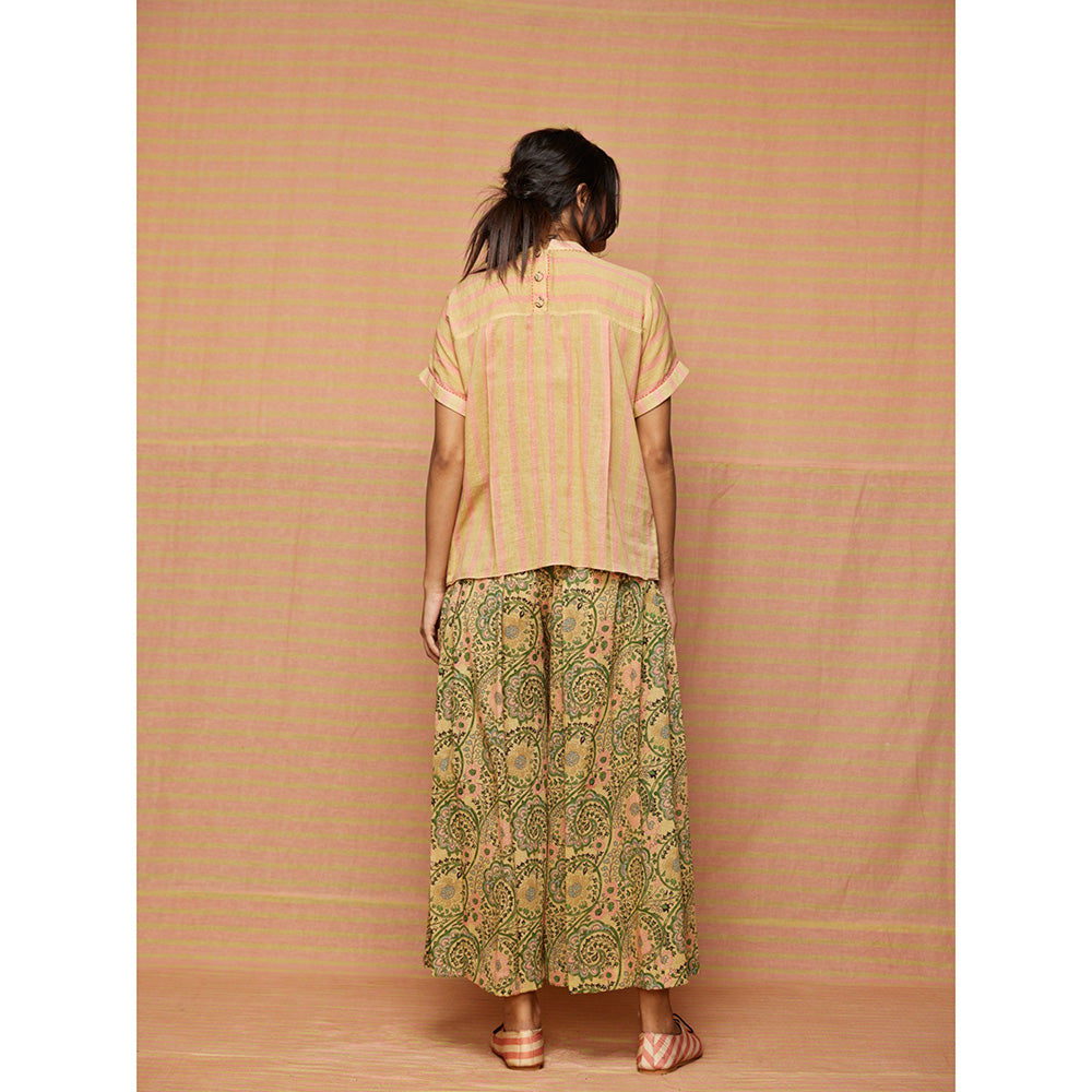 Swati Vijaivargie Greta Zaal Pleated Palazzo