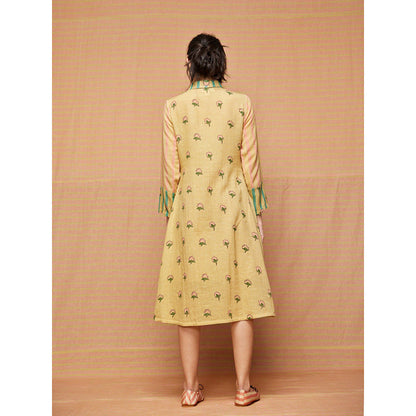 Swati Vijaivargie Beige Charlotte Summer Dress