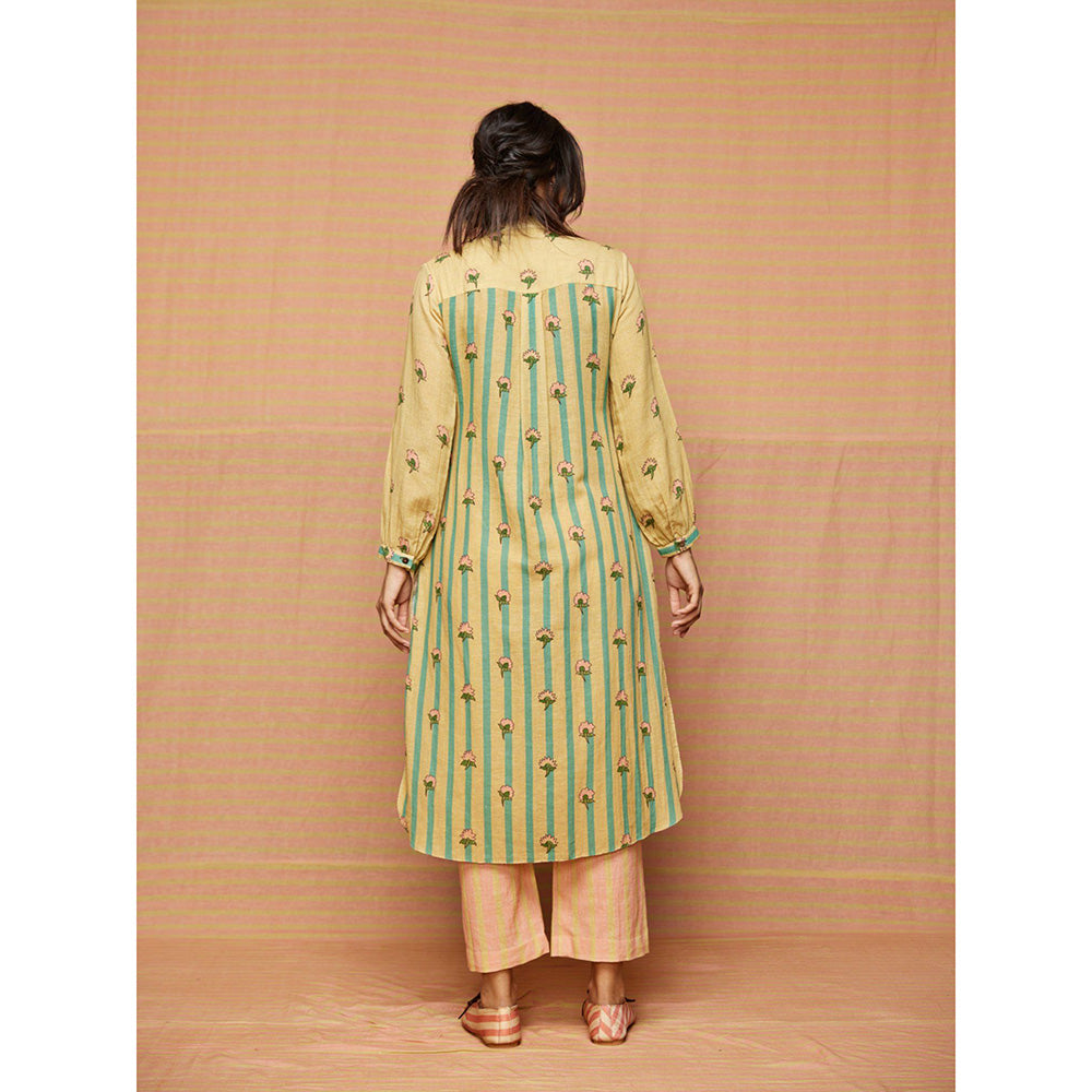 Swati Vijaivargie Collen Bud High Low Hem Kurta