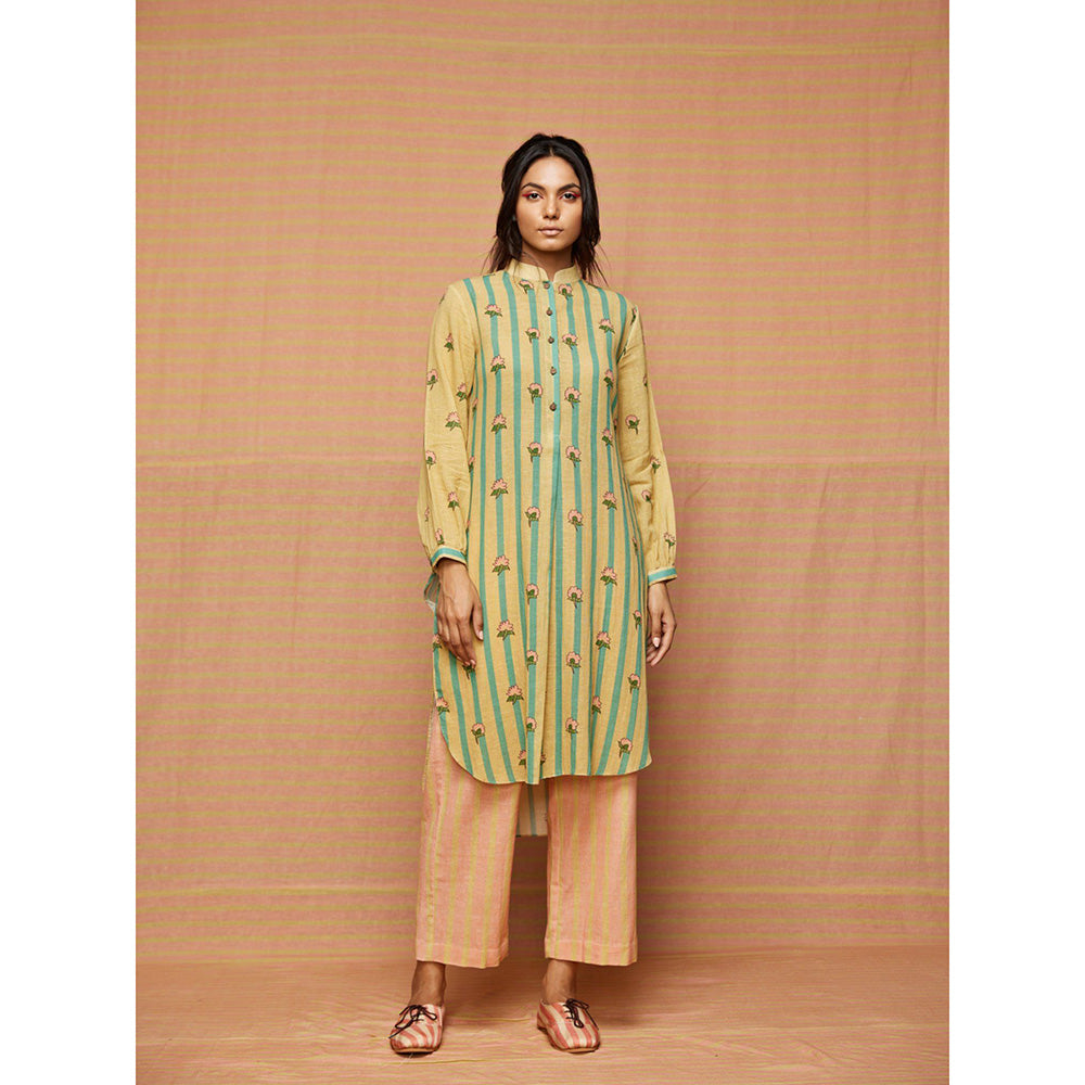 Swati Vijaivargie Collen Bud High Low Hem Kurta