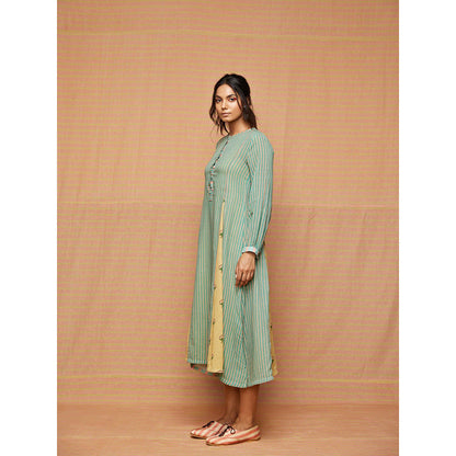 Swati Vijaivargie Eva Paneled A Line Dress