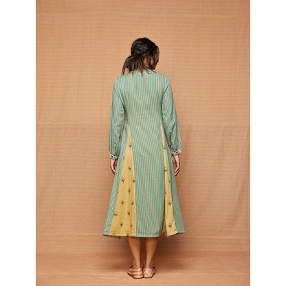Swati Vijaivargie Eva Paneled A Line Dress