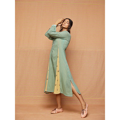 Swati Vijaivargie Eva Paneled A Line Dress