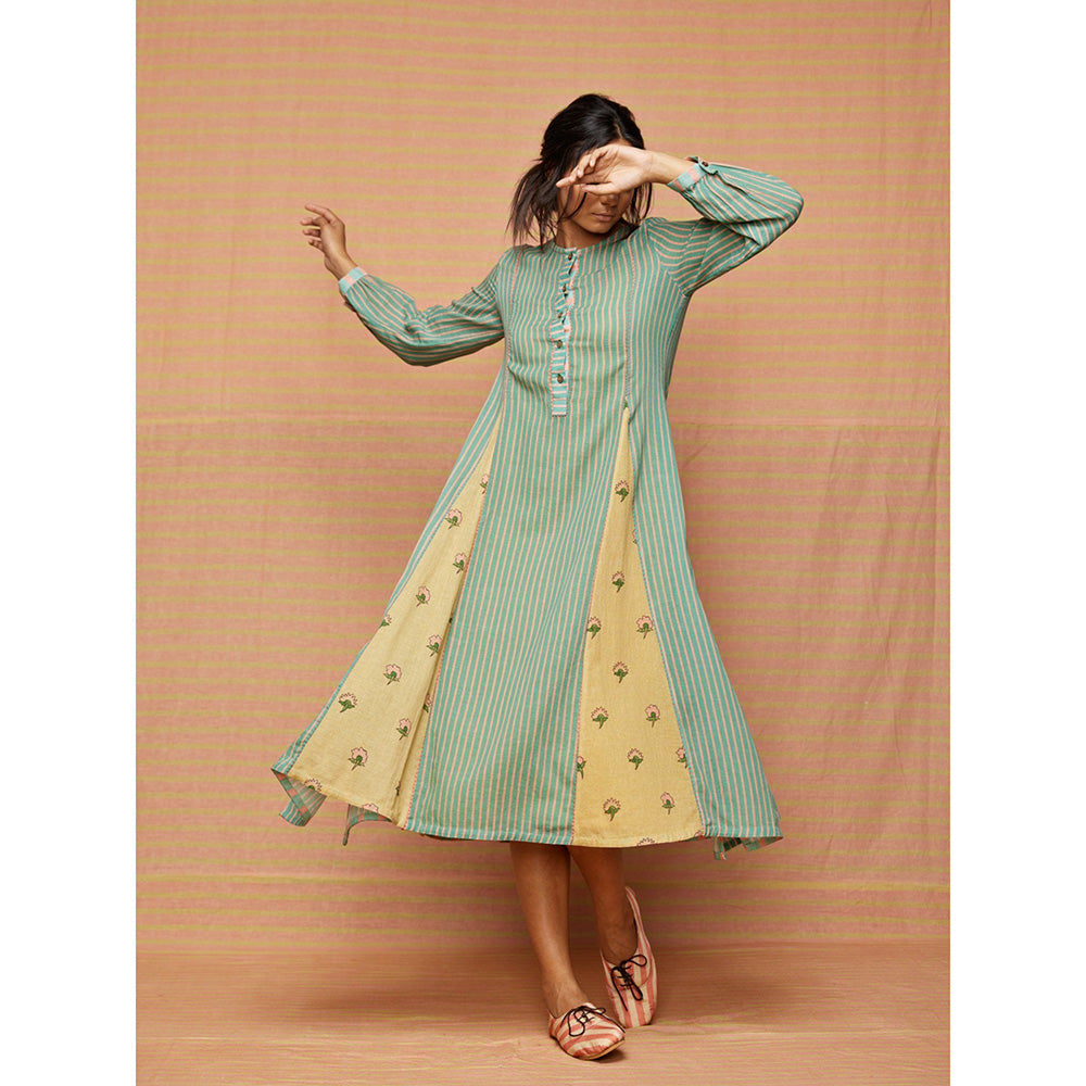 Swati Vijaivargie Eva Paneled A Line Dress