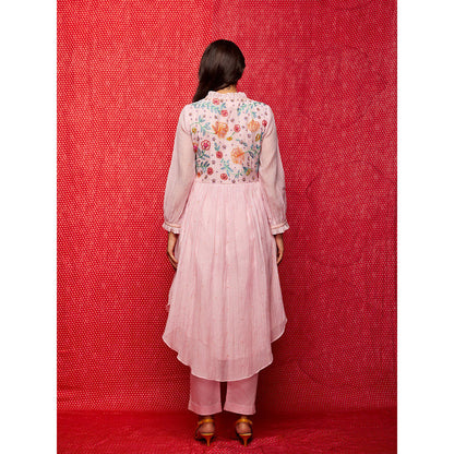 Swati Vijaivargie Rose Pink Pants