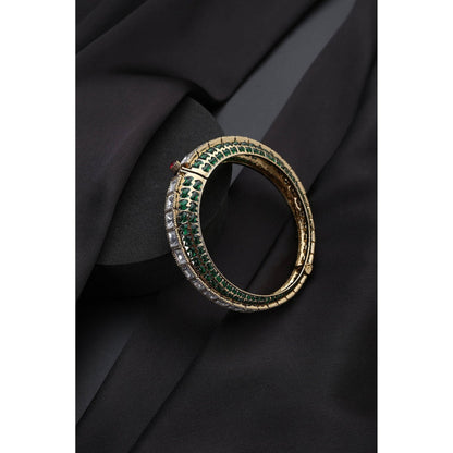 SWABHIMANN Multi-Color Polki Kada