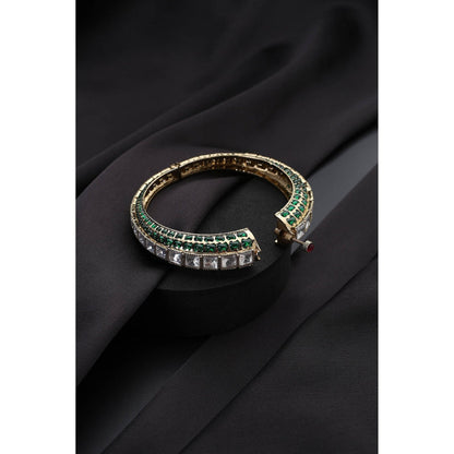 SWABHIMANN Multi-Color Polki Kada