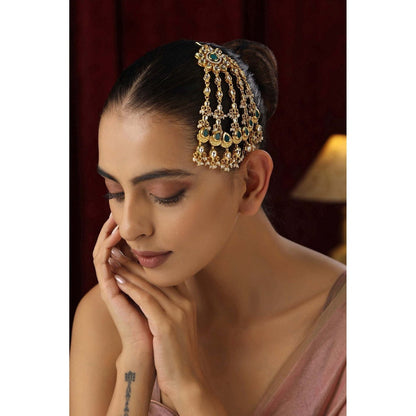 SWABHIMANN Lavina Multicolour Kundan Passa