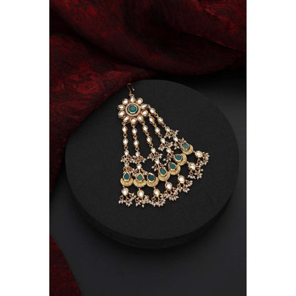 SWABHIMANN Lavina Multicolour Kundan Passa