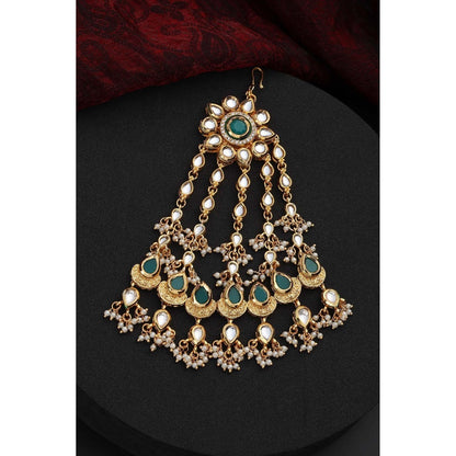 SWABHIMANN Lavina Multicolour Kundan Passa