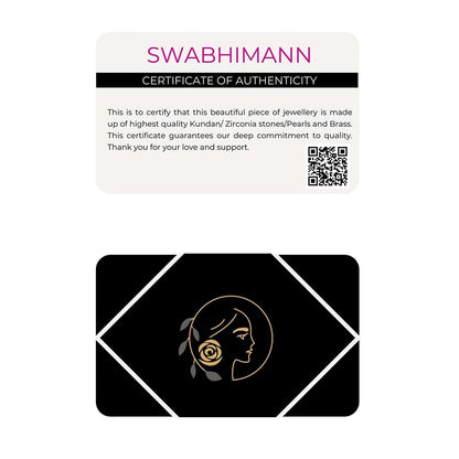 SWABHIMANN Sirohi Multicolour Polki Necklace