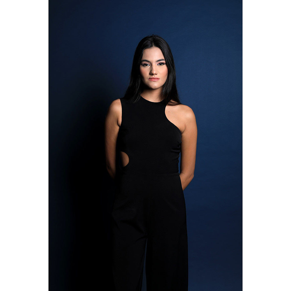 Swatee Singh Curved Neckline Jumpsuit