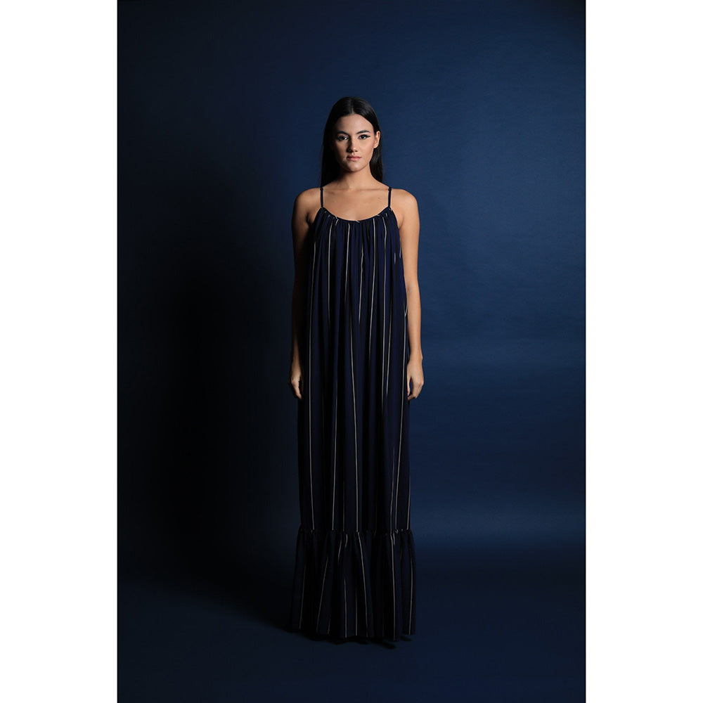 Swatee Singh Strappy Low Back Maxi