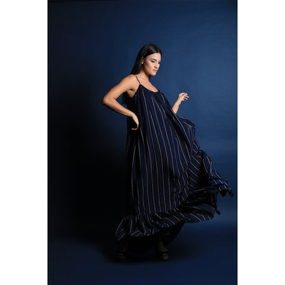 Swatee Singh Strappy Low Back Maxi