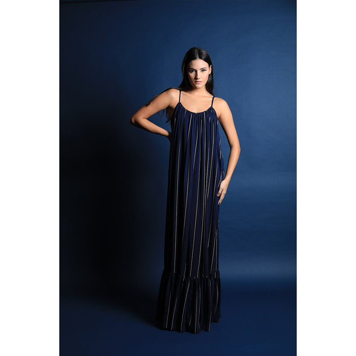 Swatee Singh Strappy Low Back Maxi