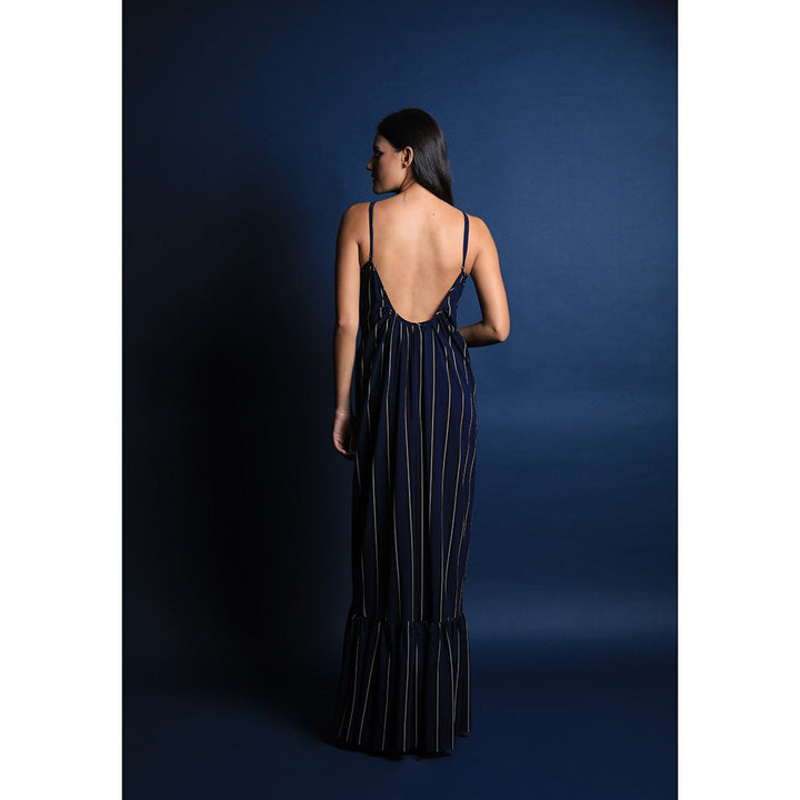 Swatee Singh Strappy Low Back Maxi