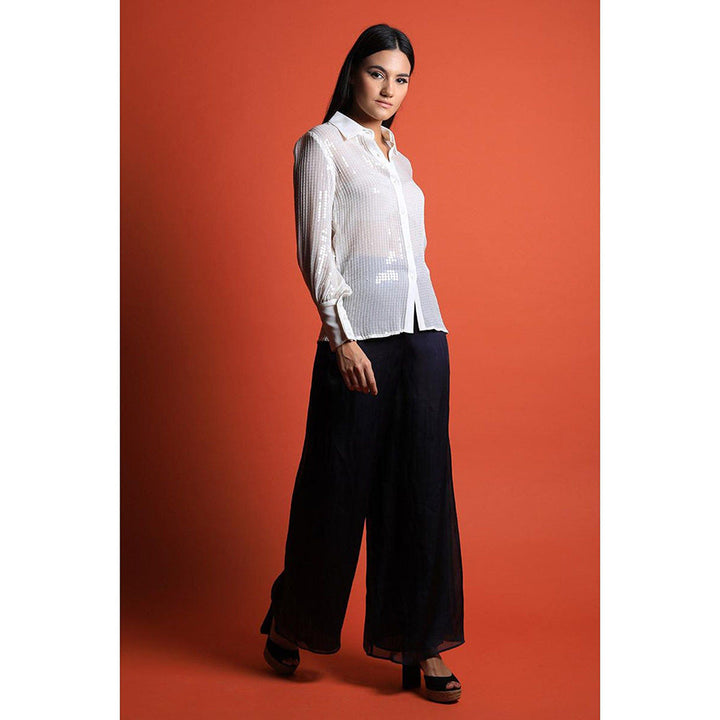 Swatee Singh Shirt and Wide Legged Pants (Set of 2)