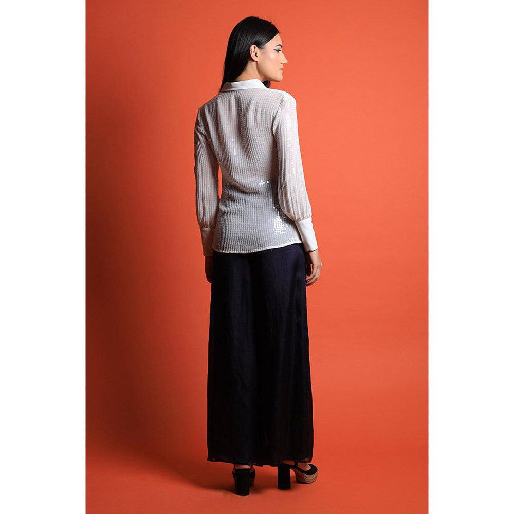 Swatee Singh Shirt and Wide Legged Pants (Set of 2)