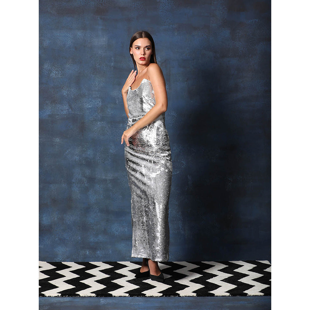 Swatee Singh Coreset Straight Fit Gown