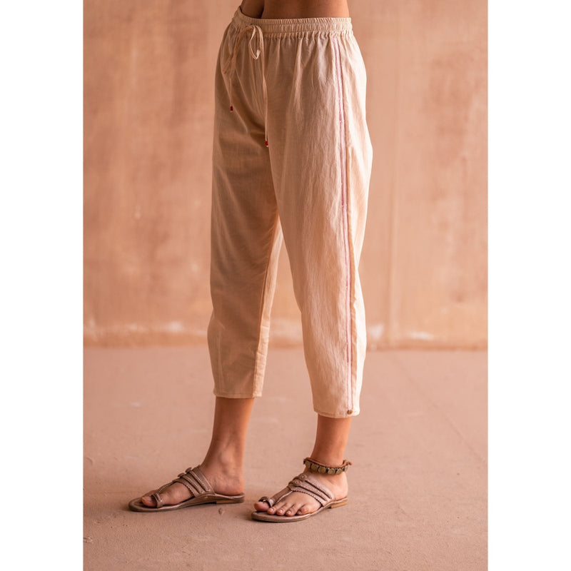 SWATTI KAPOOR Svet Off White Solid Pant