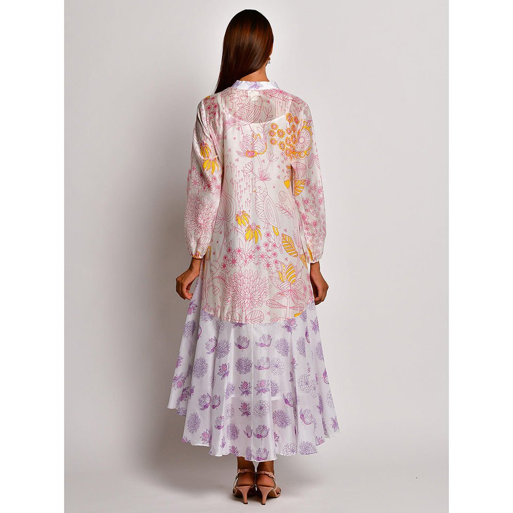 Swati Vijaivargie In Bloom Multicolor Printed Dress