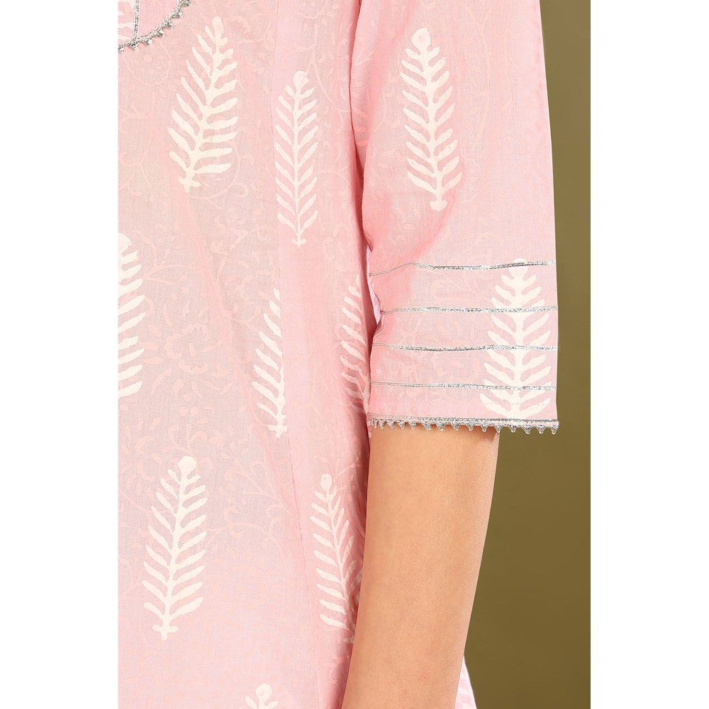 TAHILIYA Pink A Line Kurta