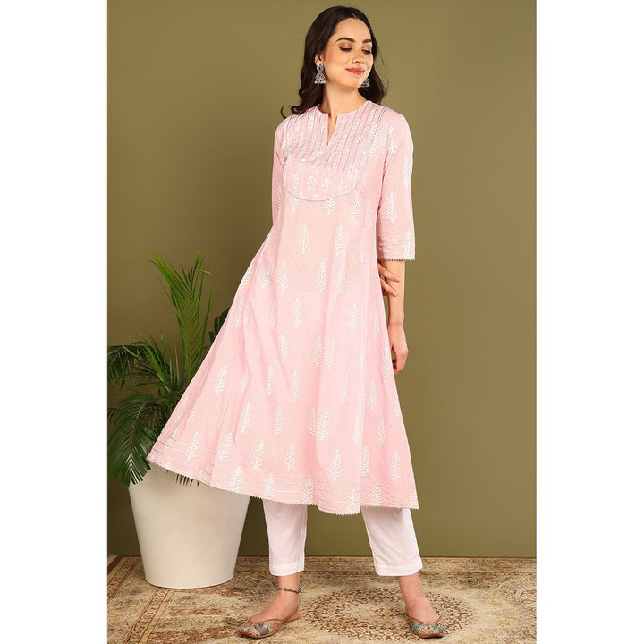 TAHILIYA Pink A Line Kurta