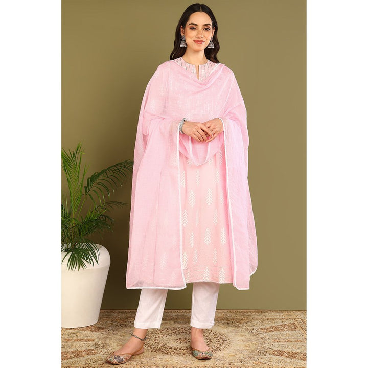 TAHILIYA Pink A Line Kurta