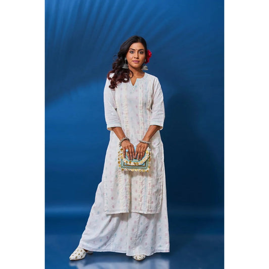 Tanoti Women Stylish Pleated Work Kurta