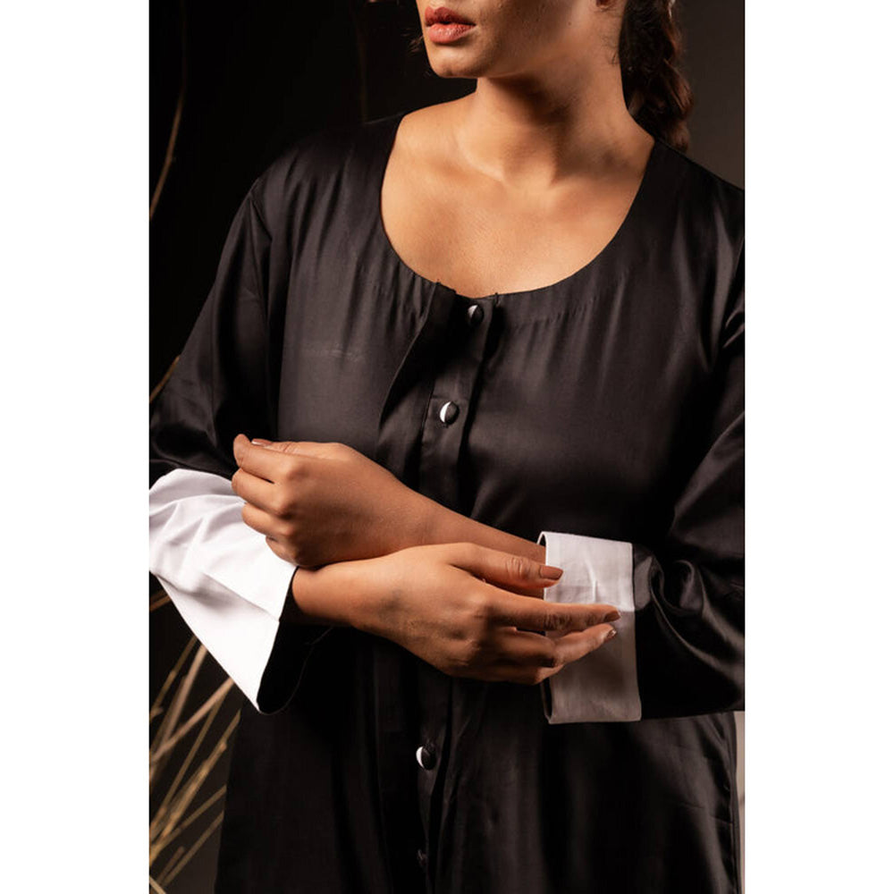 Taraasi Anandi' Cotton Silk Kurta Set
