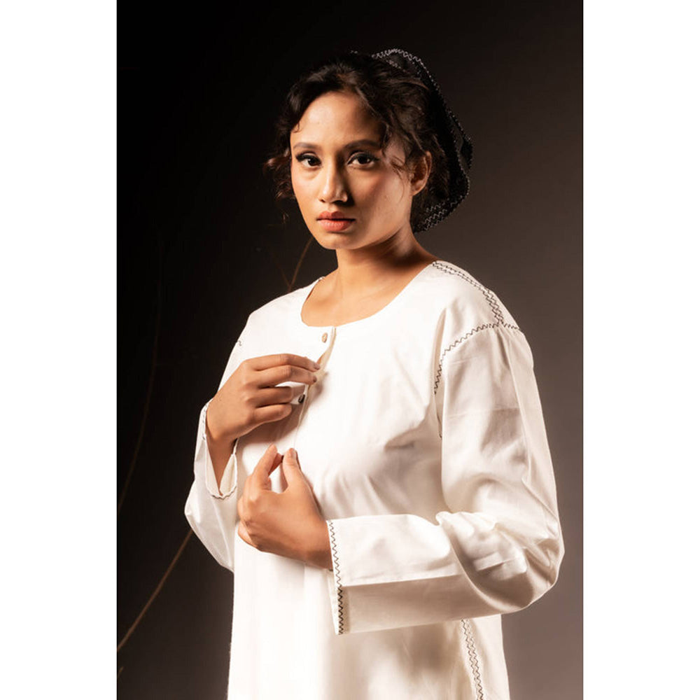 Taraasi Manini' Cotton Silk Kurta Set