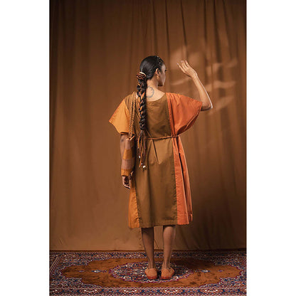 Taraasi Vish Amrit' Cotton Shirt Dress