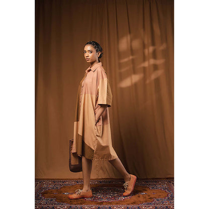 Taraasi Stapoo' Cotton Shirt Dress