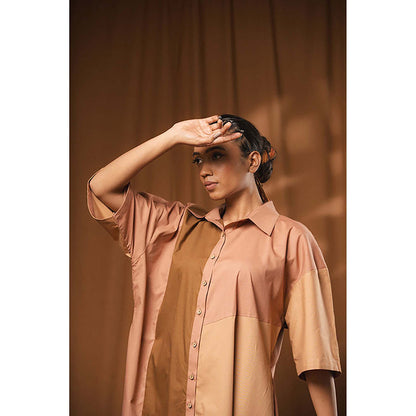 Taraasi Stapoo' Cotton Shirt Dress