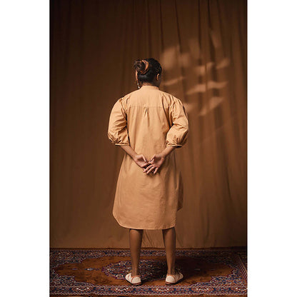 Taraasi Aao Milo' Cotton Shirt Dress