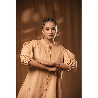 Taraasi Aao Milo' Cotton Shirt Dress