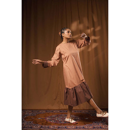 Taraasi Chupan Chupai' Cotton Shirt Dress