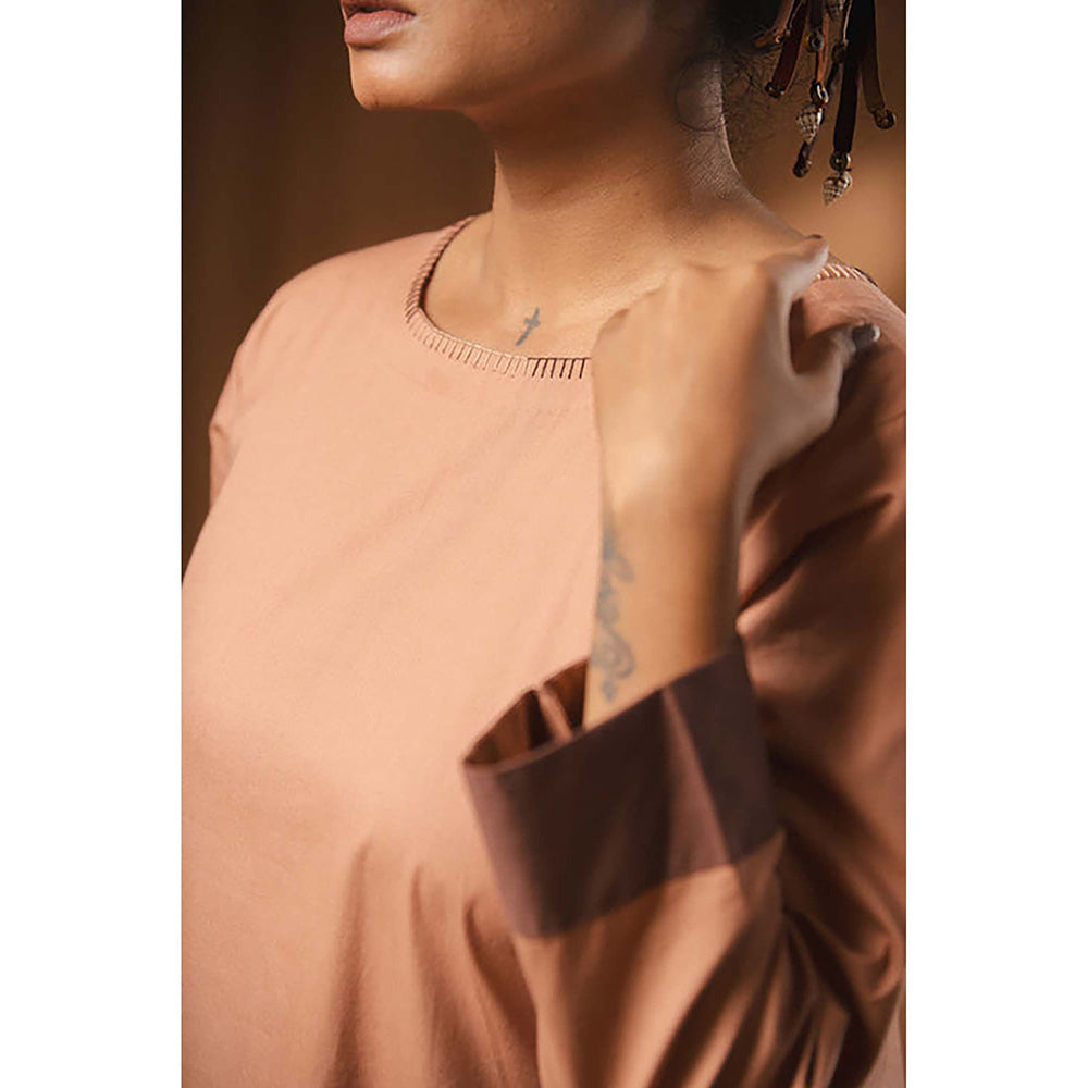 Taraasi Chupan Chupai' Cotton Shirt Dress