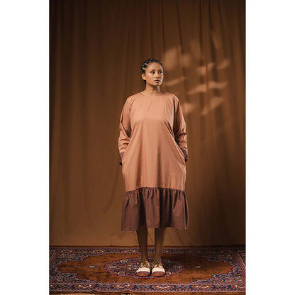 Taraasi Chupan Chupai' Cotton Shirt Dress