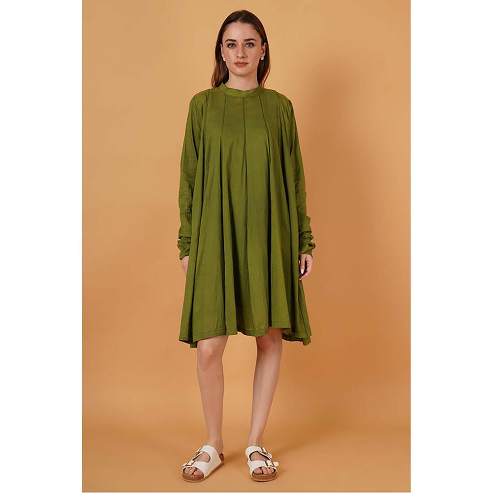 Taraasi Parinda' Cotton Mulmul Dress