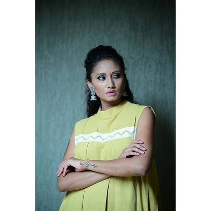 Taraasi Playboy' Handspun Organic Cotton Dress